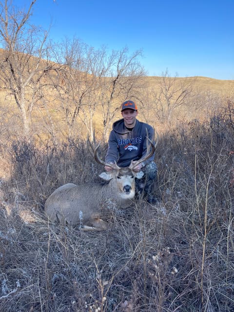 Jack from Sioux Falls with Mule Deer