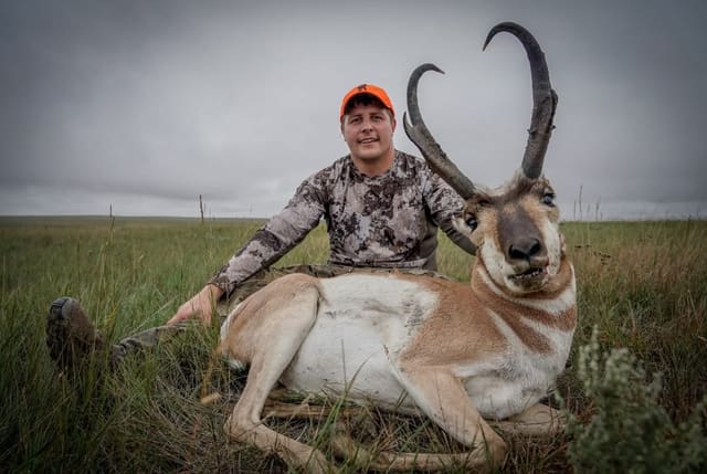 Noah from Mobridge with Pronghorn